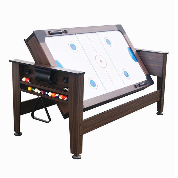 Mako Mania 6ft Pool and Air Hockey Table Mahogany - Image 7