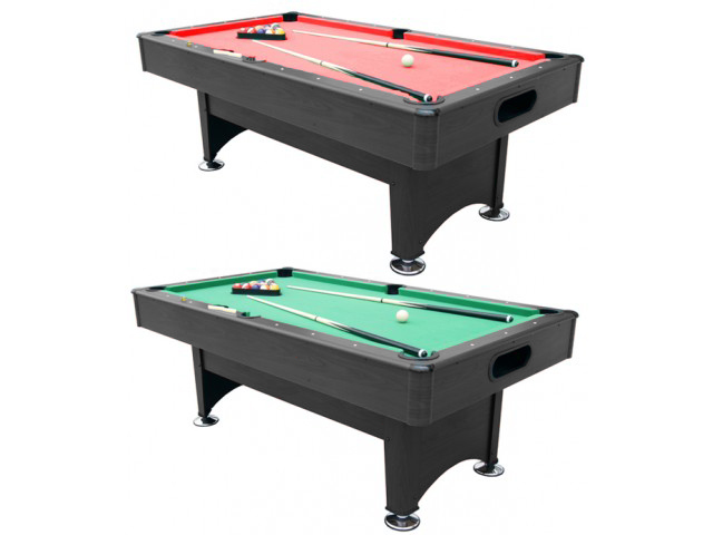 Mako Chomp 7ft Pool Table with Auto Ball Return Black - Image 2