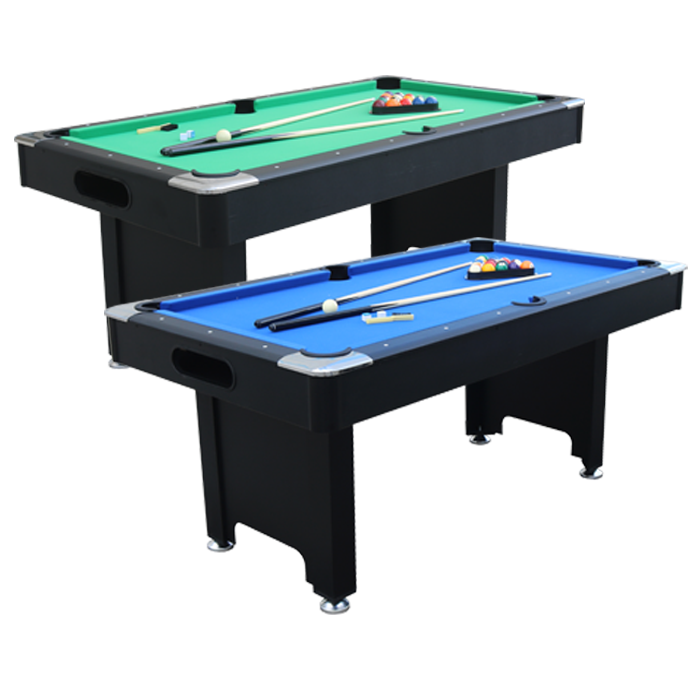 Mako Bite 6ft Pool Table With Ball Return Black - Image 3