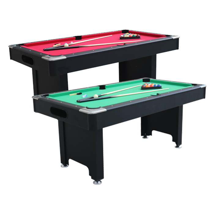 Mako Bite 6ft Pool Table With Ball Return Black - Image 6