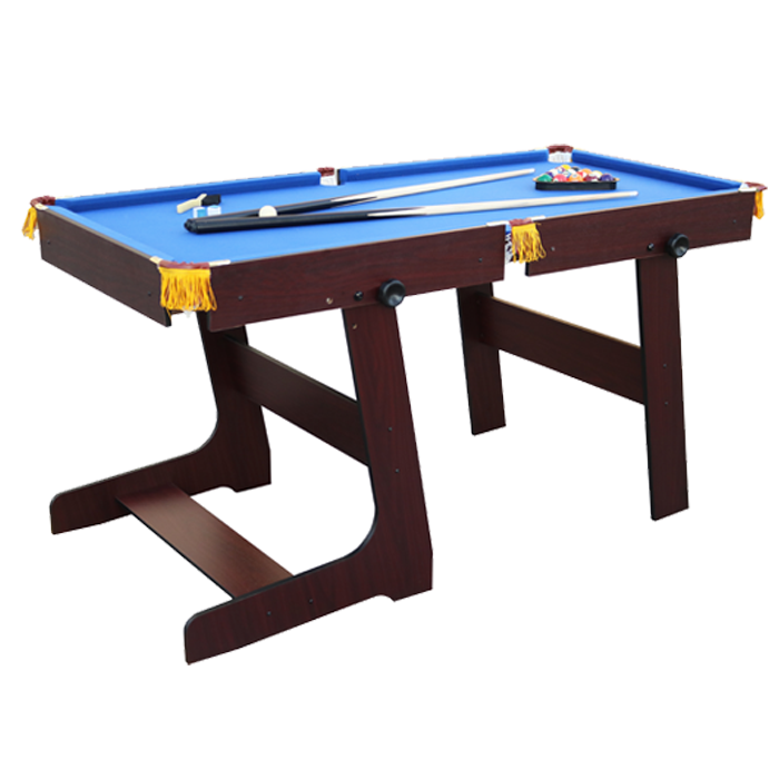 Tylt Excalibur 5ft Folding Pool Table Mahogany - Image 3