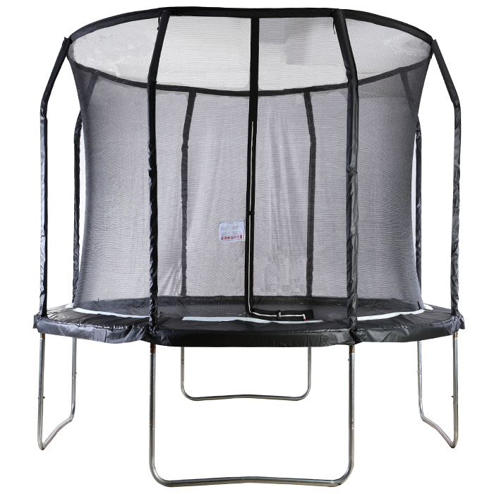 Mako Bounce 10ft Trampoline with Safety Enclosure Black