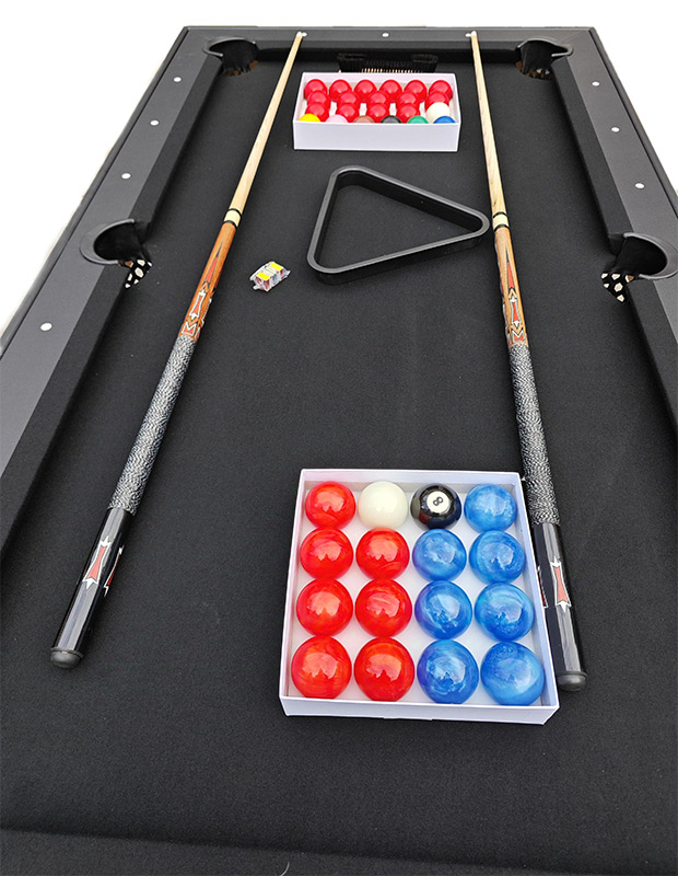 Walker & Simpson Vegas Deluxe 7ft Slate Pool Table with Dining Top - Image 26