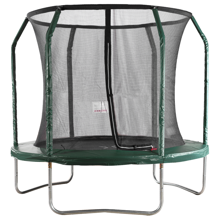 Maxo Bounce 8ft Trampoline with Safety Enclosure Green