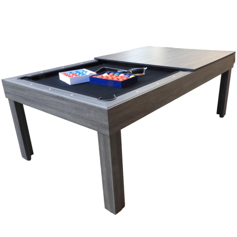 Walker & Simpson Vegas Deluxe 7ft Slate Pool Table with Dining Top - Image 2