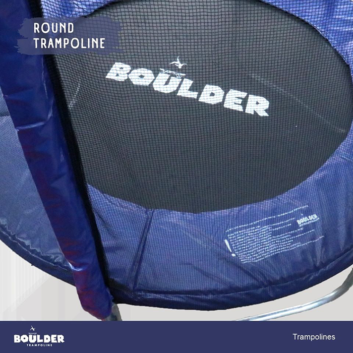 Maxo Boulder 16ft Round Trampoline with Enclosure - Image 4