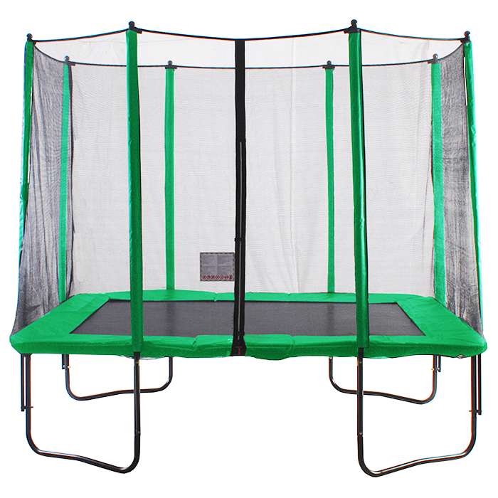 Mako Air 7.5x10ft Rectangular Trampoline with Safety Enclosure - Image 3