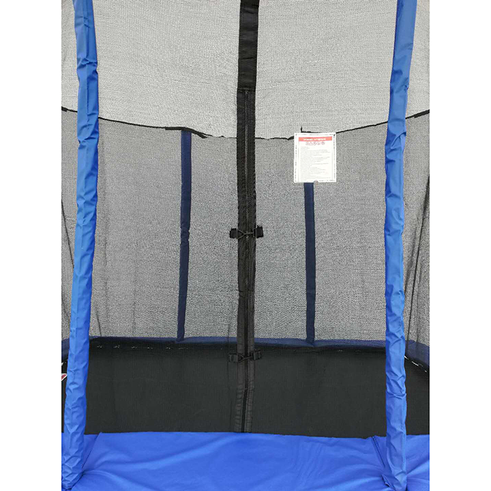 Mako Classic Blue 8x 12ft Rectangular Trampoline & Safety Enclosure - Image 2