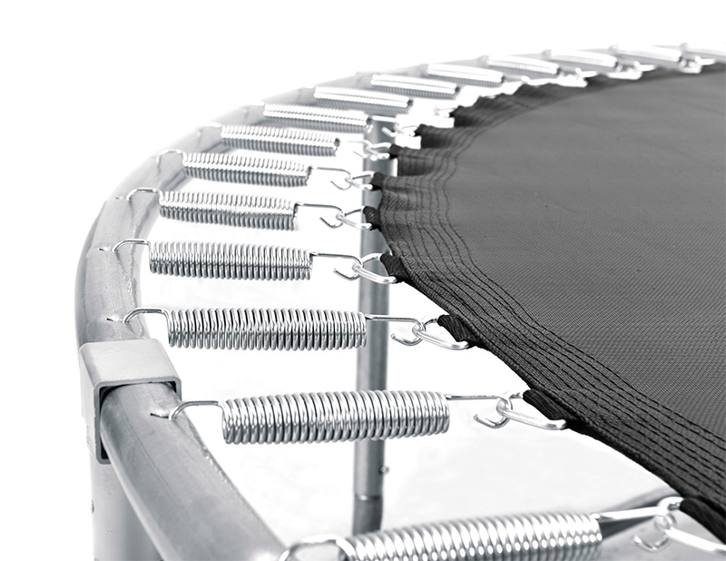 Mako 8ft Trampoline with Safety Enclosure and Ladder - Image 9