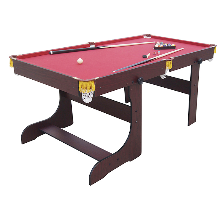 Tylt Excalibur 5ft Folding Pool Table Mahogany - Image 8