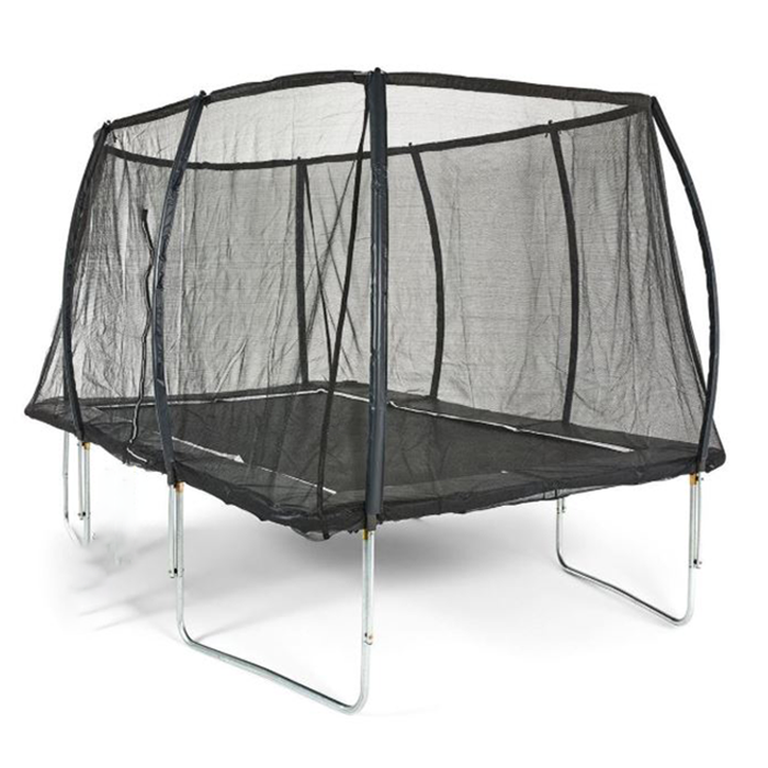 Mako Max 8x12ft Rectangular Trampoline with Safety Enclosure - Image 4
