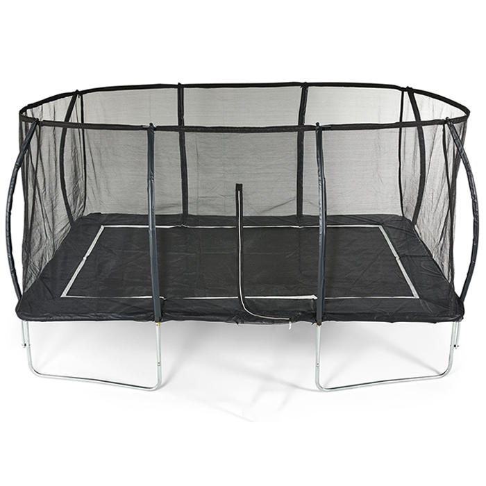 Mako Max 8x12ft Rectangular Trampoline with Safety Enclosure - Image 3
