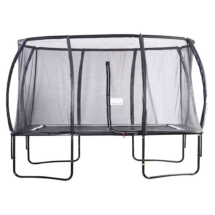 Mako Max 8x12ft Rectangular Trampoline with Safety Enclosure - Image 2