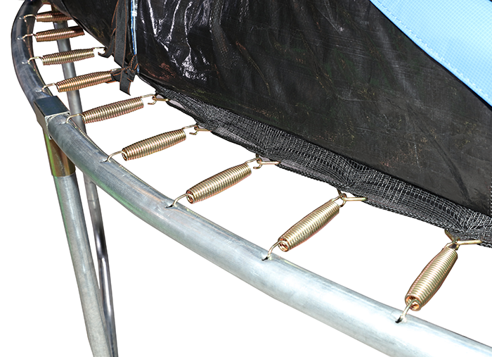 Mako Jump 14ft Trampoline with Enclosure and Basketball Hoop - Image 6