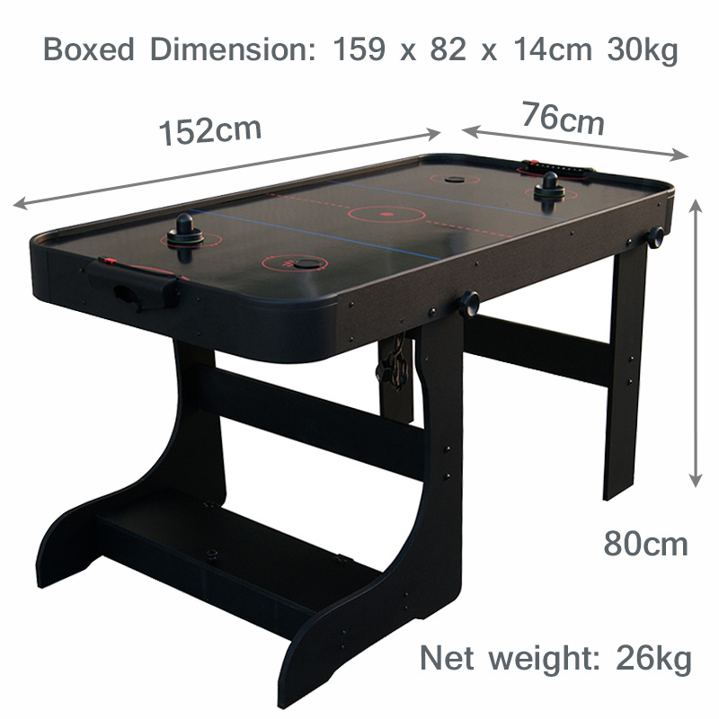 TYLT BLACK KNIGHT 5ft Foldable Air Hockey Table - Image 4