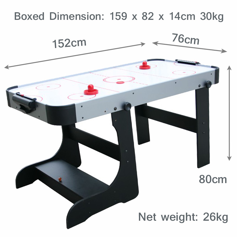 Tylt Silver Knight 5ft Foldable Air Hockey Table - Image 5