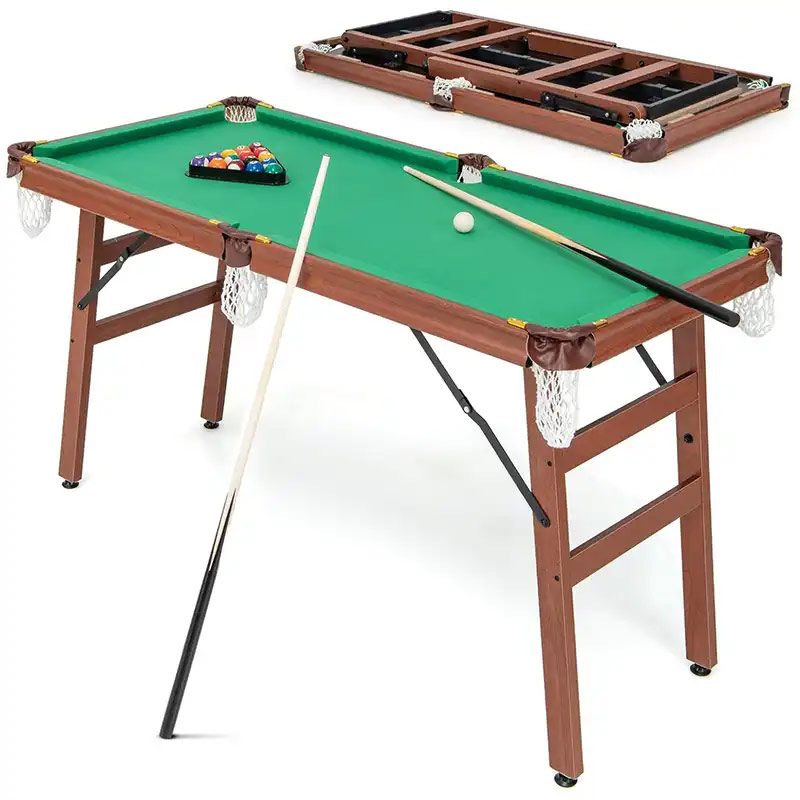 Mako 4.5ft Pool Table with Folding Legs
