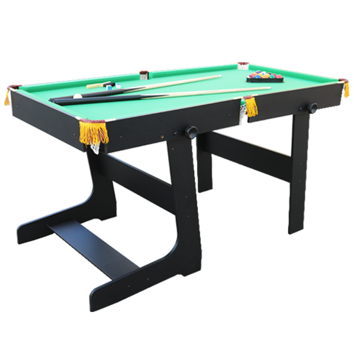 Tylt Merlin 6ft Folding Pool Table Black - Image 7