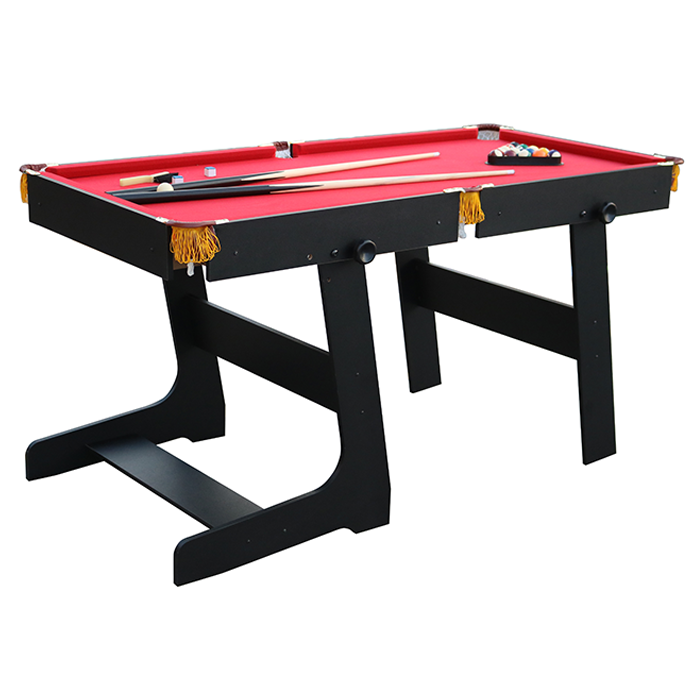 Tylt Merlin 6ft Folding Pool Table Black - Image 11