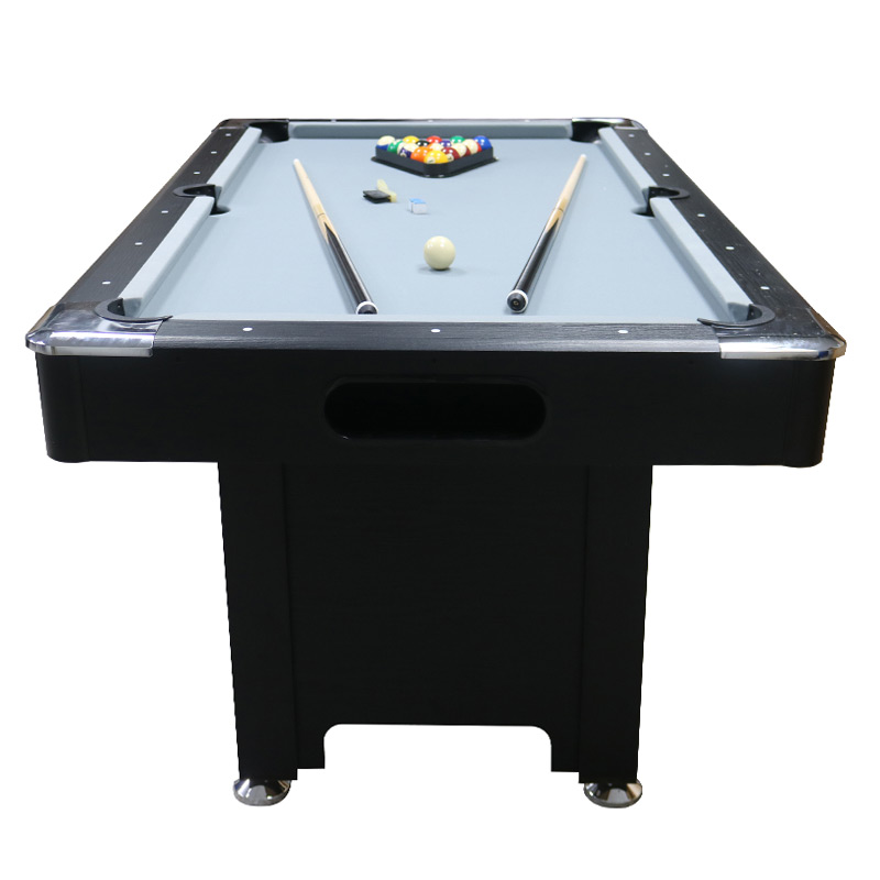 Mako Bite 6ft Pool Table With Ball Return Black - Image 13