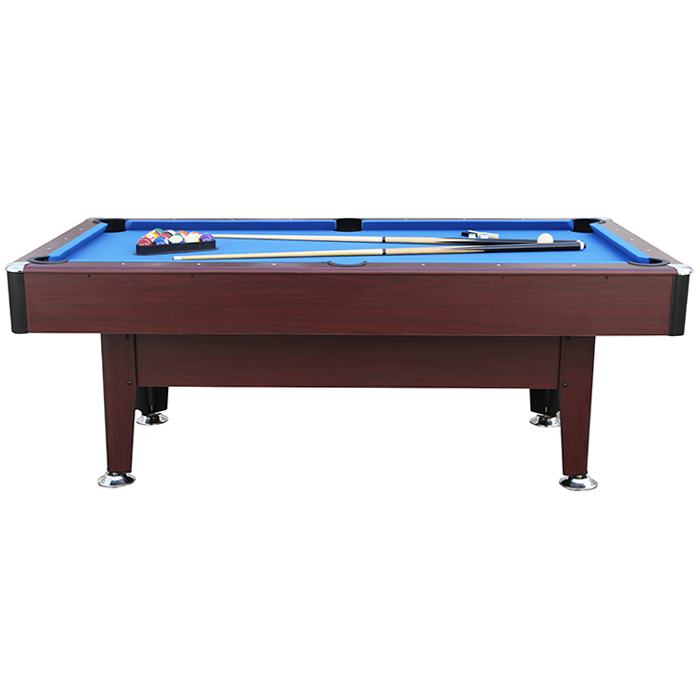 Mako Chomp 7ft Pool Table with Auto Ball Return Mahogany - Image 3