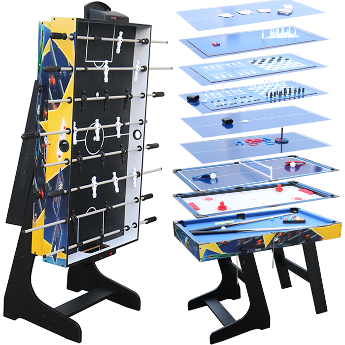Tylt Folding Fun 12 In 1 Multi Games Table