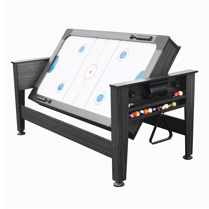 Mako Mania 6ft Pool & Air Hockey Table Black - Image 4
