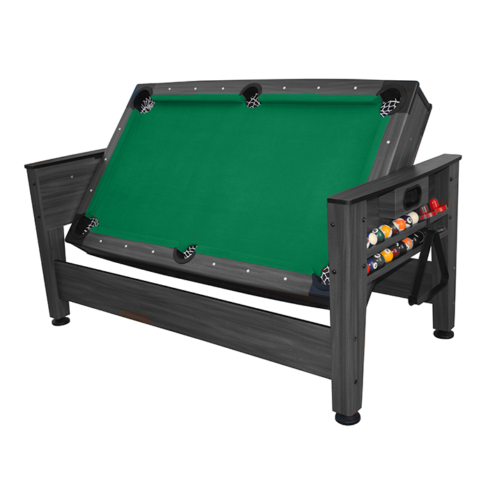 Mako Mania 6ft Pool & Air Hockey Table Black - Image 2
