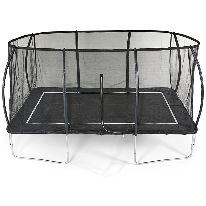 Mako Max 10x14ft Rectangular Trampoline with Safety Enclosure - Image 2