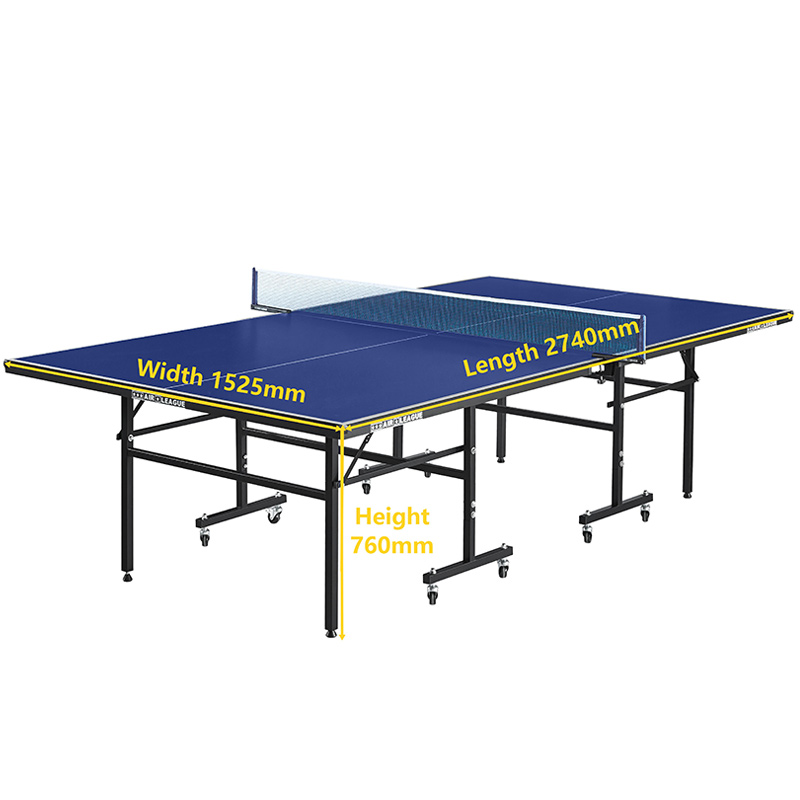 Air League Team Table Tennis Table Blue