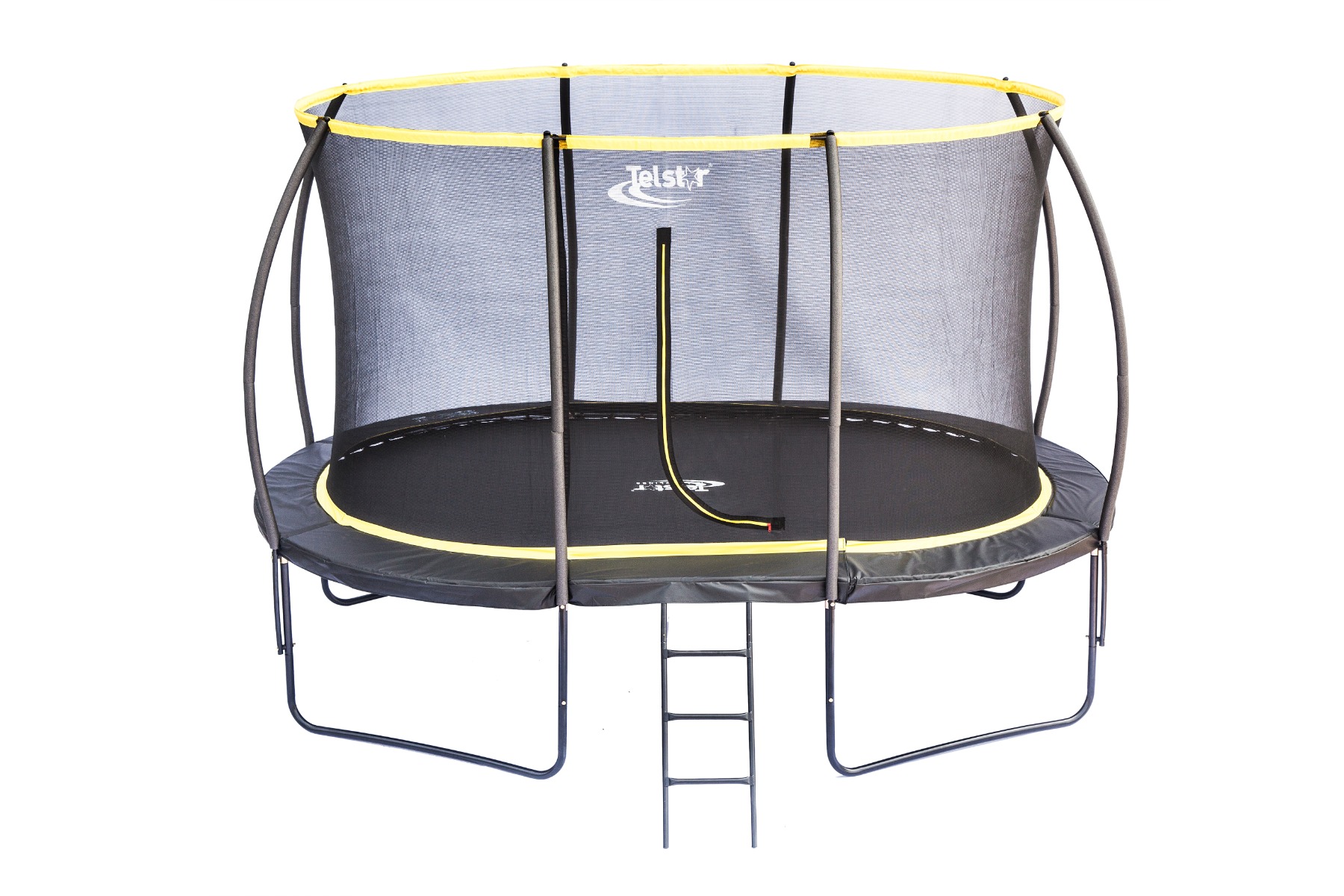 Mako Air Orbit 9x13ft Oval Trampoline With Safety Enclosure Free Ladder Cover & Anchor Kit - Image 12